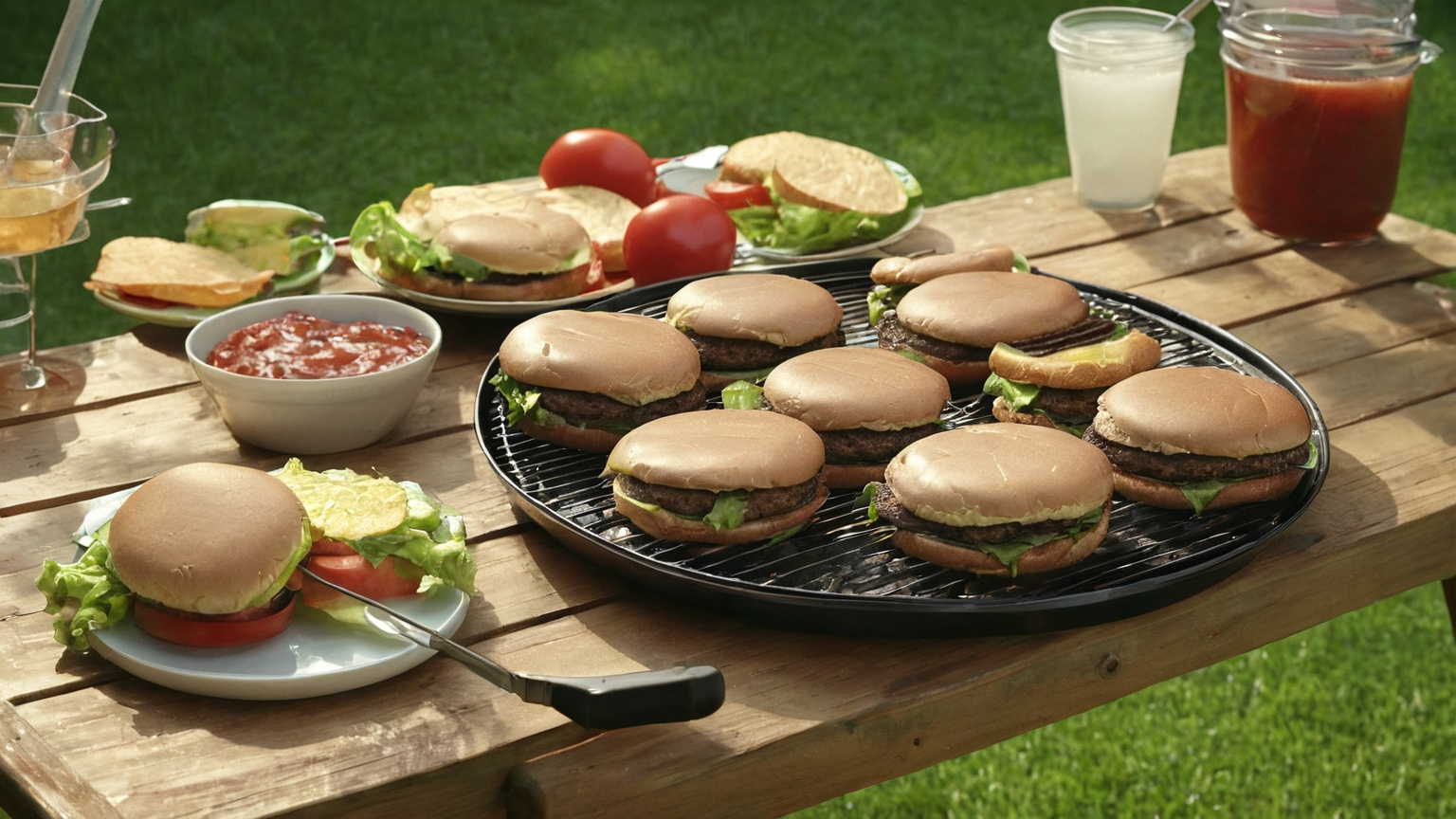 Grilled Burger Leftover Reheat Food Safety Plan