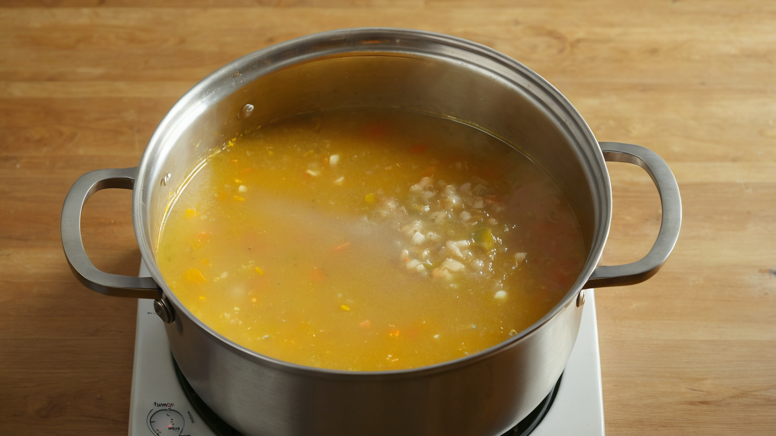 Saucepan reheating safely