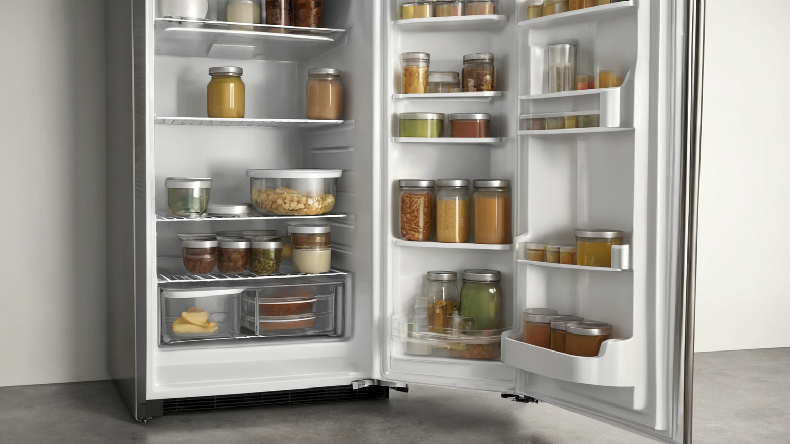 Refrigerator Door Condiments and Summer Food Safety Plan