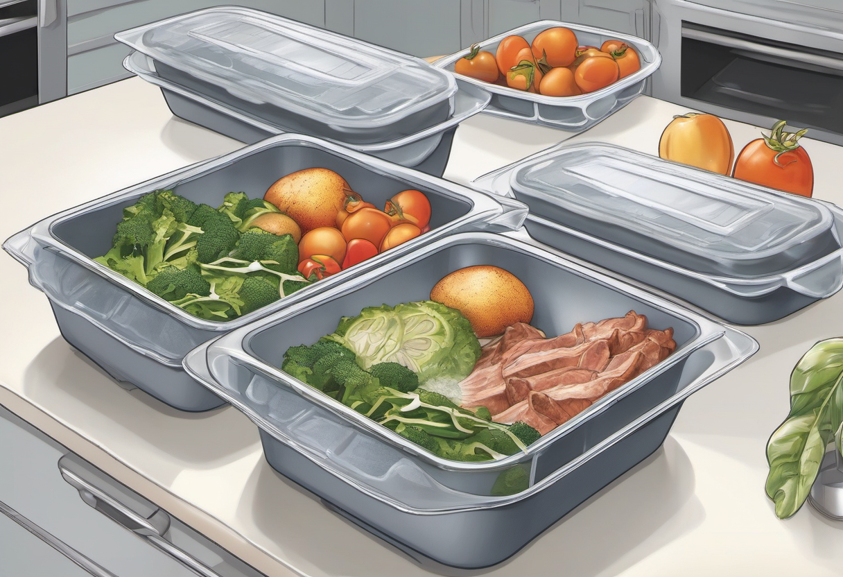 Cool leftovers before they heat the fridge
