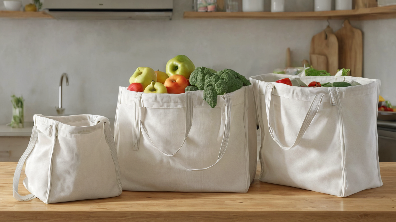 Reusable Grocery Bag Raw Meat and Produce Safety Routine