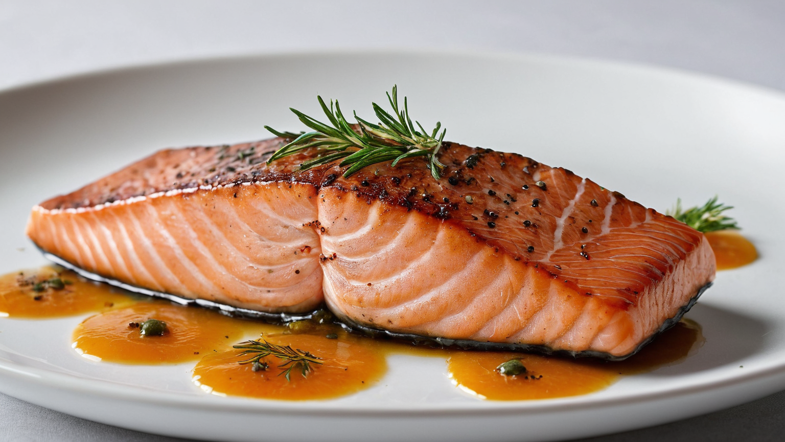 Thawed fish on a clean covered tray after removal from all packaging