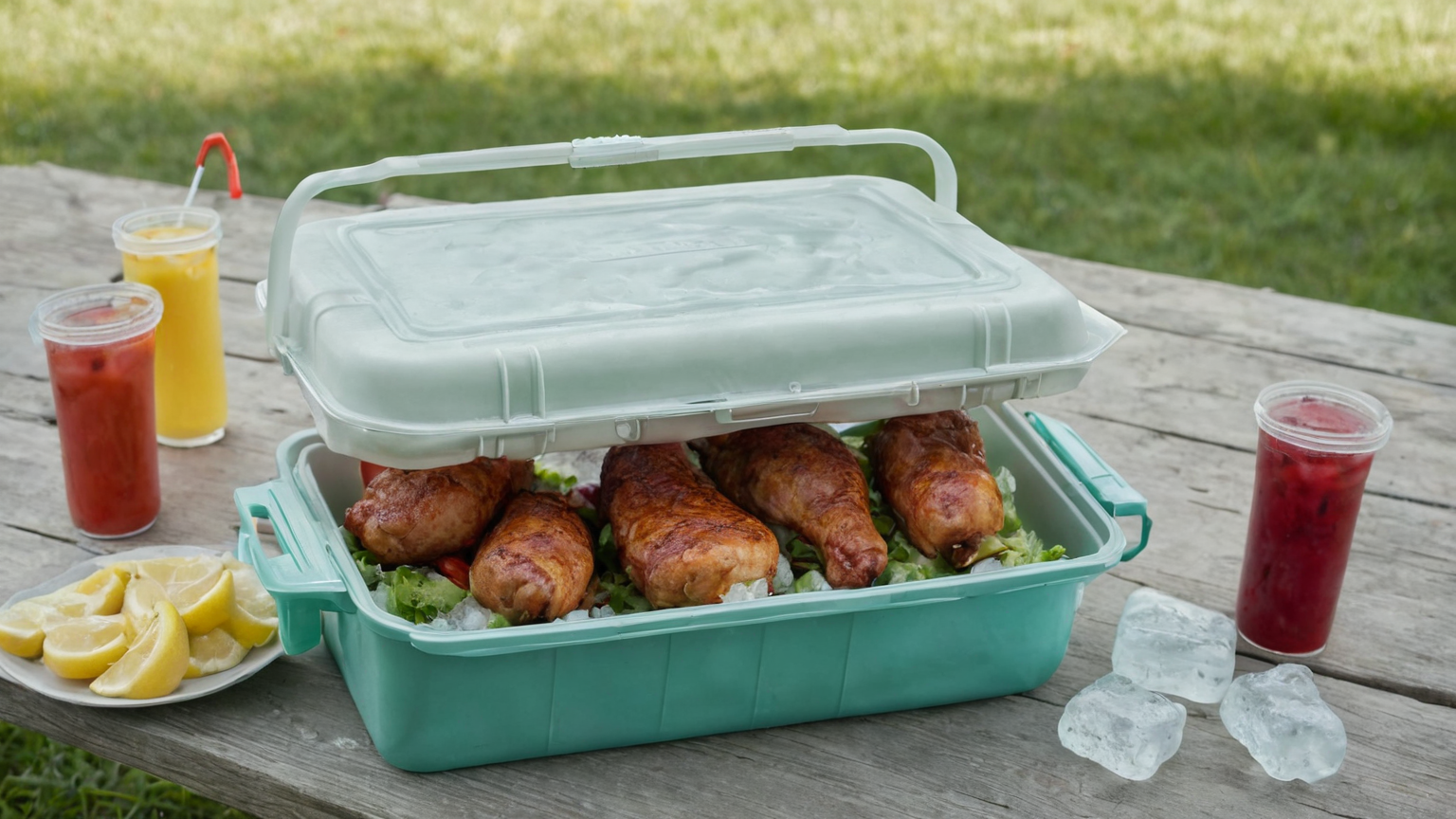 Picnic Cooler Packing Two-Hour Food Safety Plan visual 2