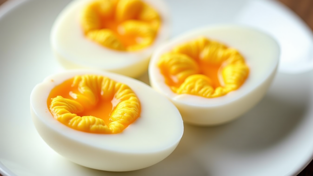 Egg Doneness Temperature Chart — From 60°C Custard to 75°C Fully Set